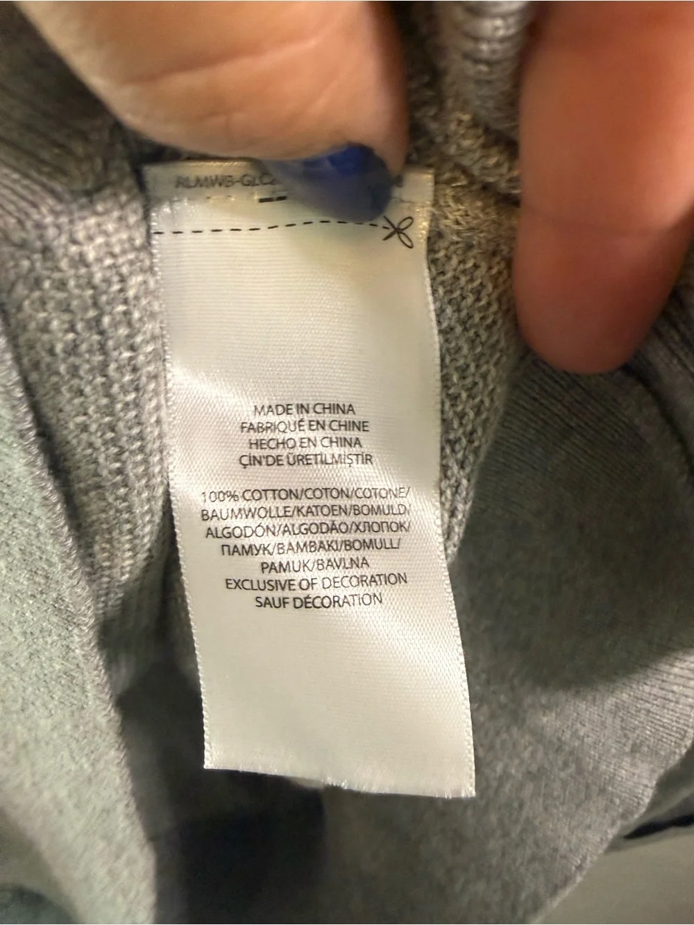 Polo Ralph Lauren Prima Cotton Crew Neck Lightweight